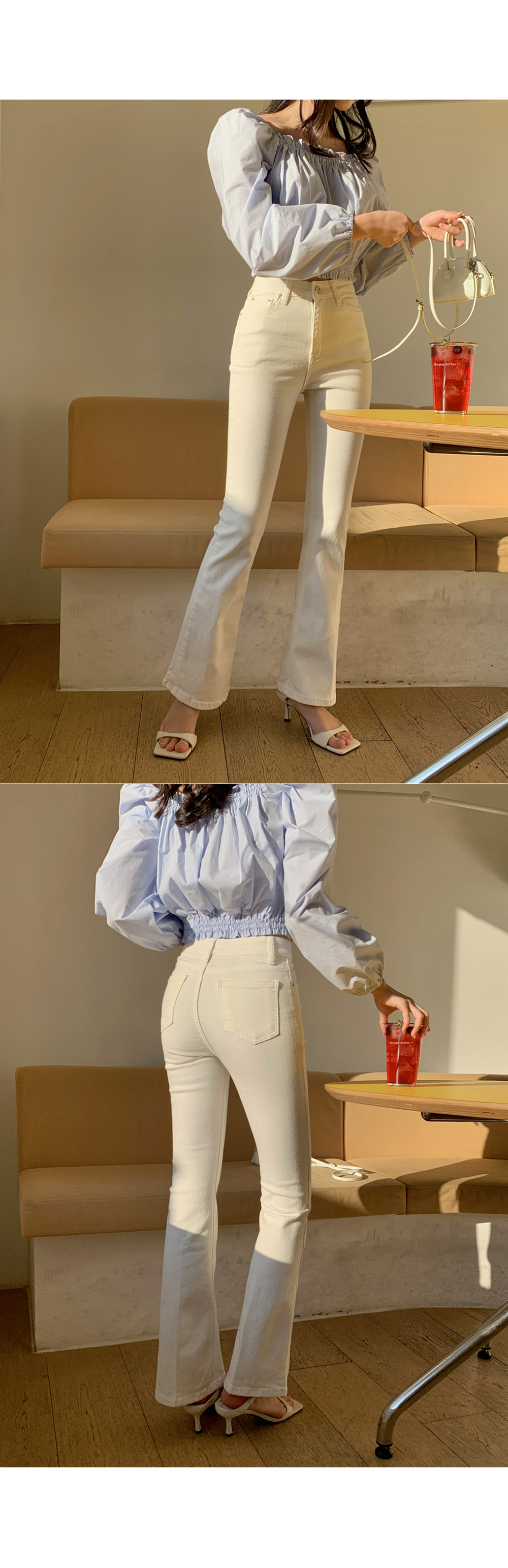 [아이M당일] 레직기 슬림 라인 부츠컷 팬츠 (*2COLOR) 상세 이미지 20