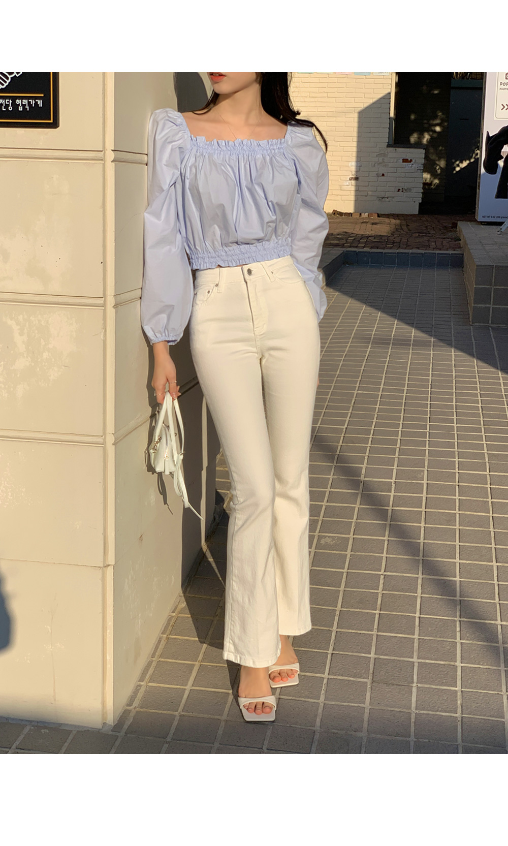 [아이M당일] 레직기 슬림 라인 부츠컷 팬츠 (*2COLOR) 상세 이미지 27